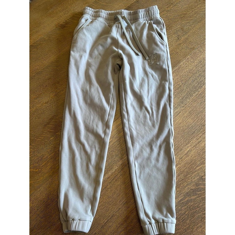 Ptula Comfort Fleece Joggers Mushroom Taupe Size XS - Picture 2 of 8